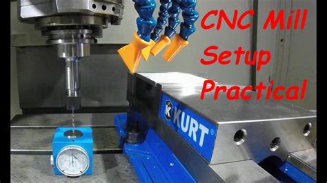 cnc machine job setting video|How to Set Up a CNC Milling Machine: A Step.